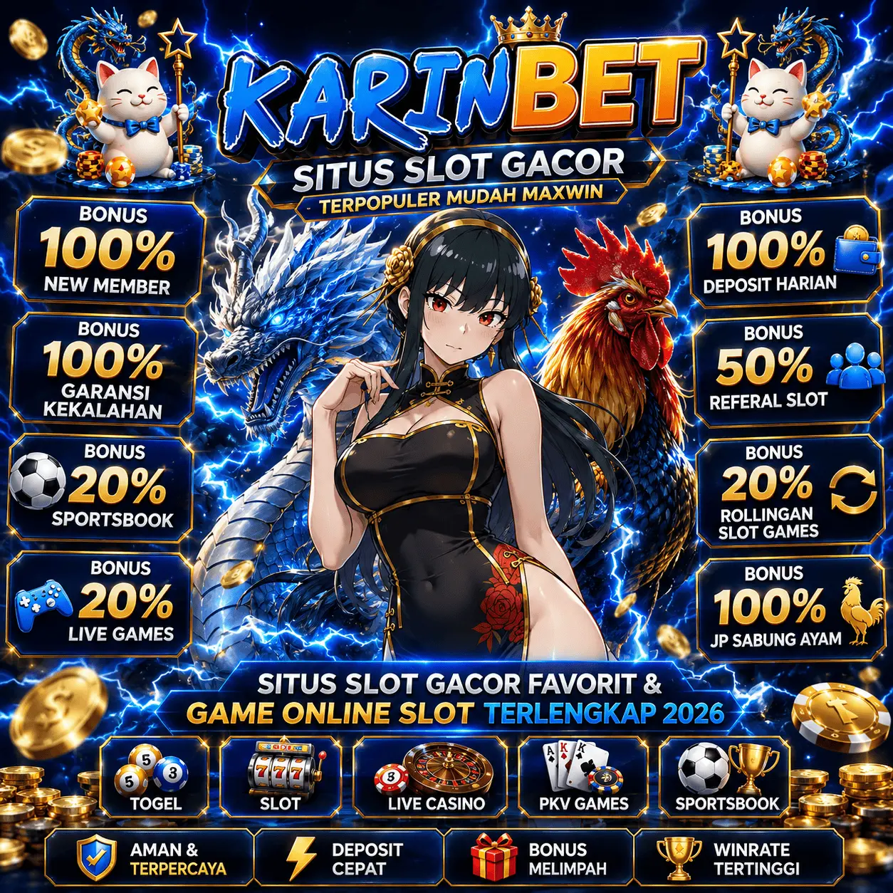 KarinBet Slot Gacor Terbaik